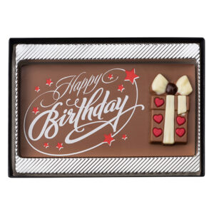 Geschenktafel Happy Birthday 75g